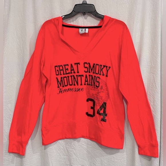 GREAT SMOKY MOUNTAIN 
Pullover Hoodie SIZE L preowned - Picture 2 of 6